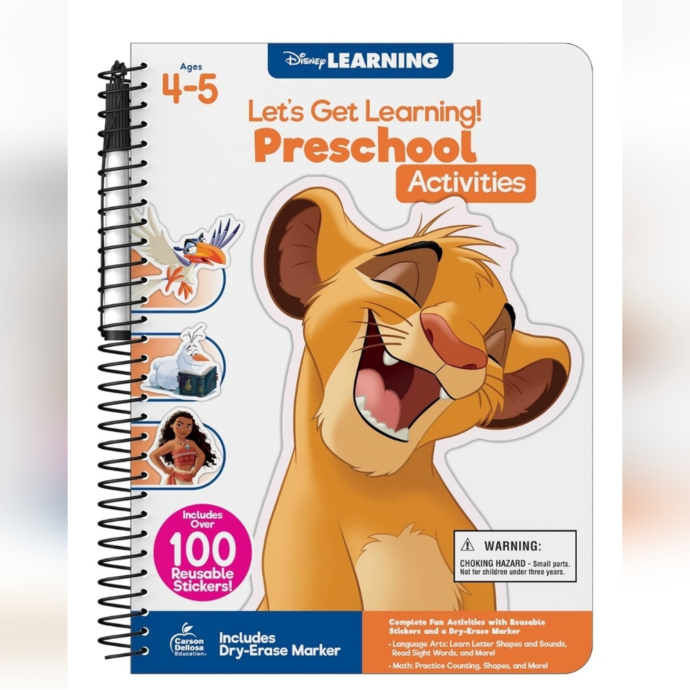 Disney Learning Let's Get Learning! Preschool Activities